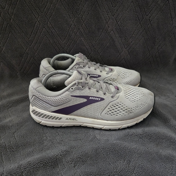 Brooks Ariel 20 Running Shoes Womens Sz 12 Athletic Sneakers Trainers Gray. - Picture 1 of 9